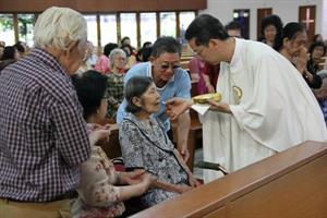 Misa Perayaan Paskah Kelompok Lanjut Usia Bosco (KLUB) "Hari Ini Harinya Tuhan dan Bangkit Bersama Kristus"
